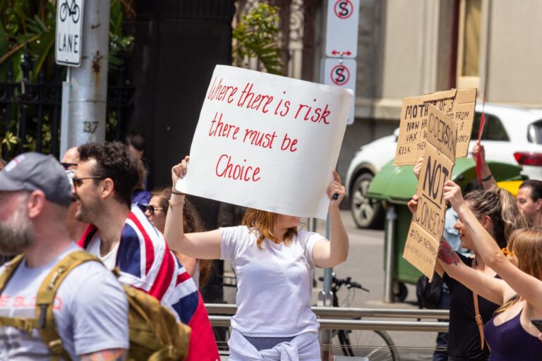 australia protester